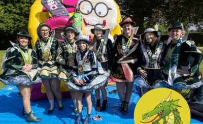 image : 6 x 11 KKG GRÜNE DRAGONER MORESNET
